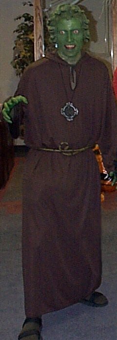 me in Gorgon costume: full body shot