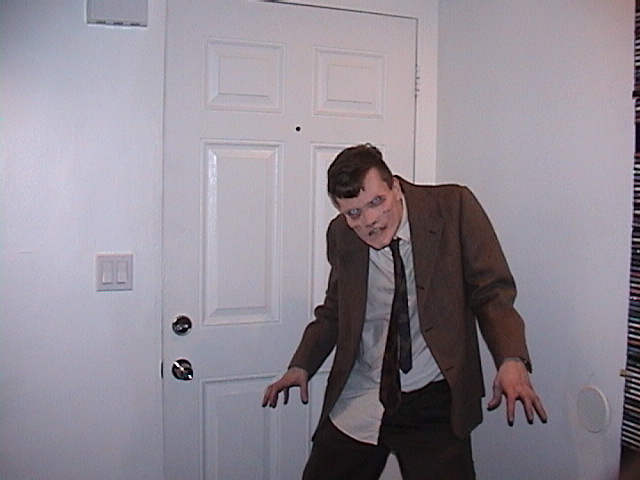me in Living Dead costume: torso shot