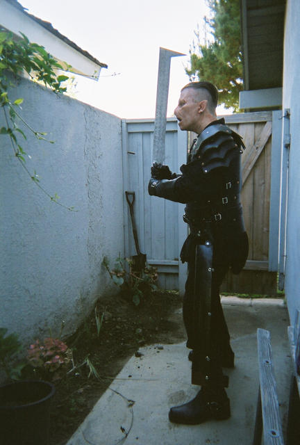 me in Orc costume: side shot